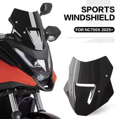 Motorcycle For HONDA NC750 X 2025 2026 Windshield Deflector Windscreen Wind Deflector NC 750 X Wind 