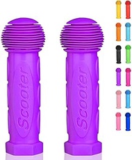 Scooter Grip Handlebar 1 Pair Bicycle Grip Fit for 2-3-4 Wheels Kid Kick Scooters,Children Bike,Rock