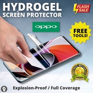 Hydrogel Screen Protector OPPO A96 A95 A94 A93 A92 A76 A73 A53 Pelindung Skrin Get Gadget