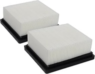 PUREBURG WA6078 Replacement Filter Compatible with WORX Wet Dry Vacuum Cleaner WX031 WX031.9, Pack o