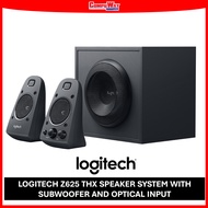 LOGITECH Z625 THX SPEAKER SYSTEM WITH SUBWOOFER AND OPTICAL INPUT