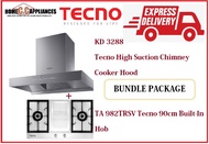 TECNO HOOD AND HOB FOR BUNDLE PACKAGE ( KD 3288 &amp; TA 982TRSV ) / FREE EXPRESS DELIVERY