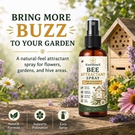 Bee Attractant Spray Even Coverage Long Lasting Solution 30ml Pollination Spray Bee Attractant for G