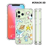 CRACK03 - Case Gambar Kartun Nasa Asronot Case Poco F3 Poco M3 Pro 5G Poco M4 Pro 4G Poco X3 GT Poco