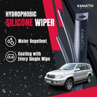 Kamatto Wiper Toyota Land Cruiser Prado 5-Door J120 (2002-2008) Hydrophobic Silicone Water Repelling