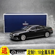 NOREV 1: 18 New AUDI A8L AUDI A8L 2017 AUDI Alloy Simulation Car Model
