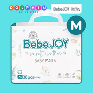 Tã Bỉm BebeJoy Hàn Quốc dán/ Quần NB50 S42 M40 M38 L36 XL34 XXL32 Chính hãng thấm hút cực nhanh chốn