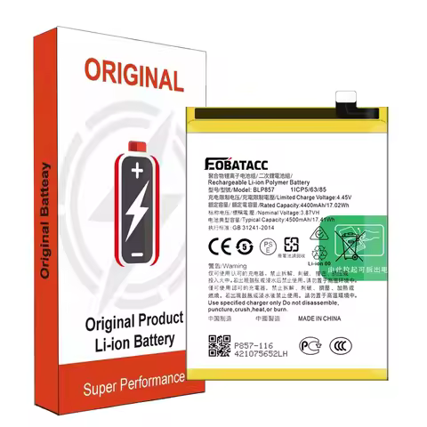 2026 Years New BLP809 BLP849 BLP857 BLP887 BLP919 BLP947 BLPA25 Battery For Oppo Realme GT Neo 2 3 N