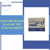NUR CARE BLOOD GLUCOSE TEST STRIP 50 STRIPS
