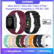 20mm Watch Band Strap Garmin Venu SQ 2 / Venu SQ / Venu 2 Plus / Venu / Vivoactive 5 / Vivoactive 3 / Forerunner 55 /245