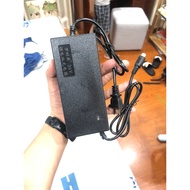 42V ELECTRIC BIKE CHARGER USING 36V 12AH BATTERY WITH BIG ROUND FOOT for 3-battery vehicles