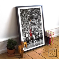 Top Premium Wooden Poster - Jordan Basketball Poster - Fiber Frame 42x60 cm #2