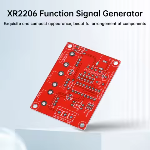 XR2206 Function Signal Generator DIY Kit Sine, Triangle, Square Wave Output Signal Generator Adjusta