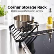 Black Iron Triangle Pot Rack Kitchen Stove Rack Pot Rack Countertop Pot Rack Triangle Storage Rack K