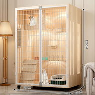 บ้านแมว Cat Villa วิลล่าแมว บ้านแมวสุดหรู กรงแมว พื้นที่ขนาดใหญ่ มีไฟอยู่ข้างใน