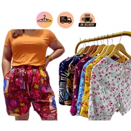 RTW JMF Printed Challis Shorts w/ Pocket XL-2XL (Pambahay Shorts) 30"-38" Waistline