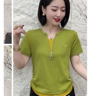 Premium imported hjp embroidered drawstring t-shirt top
