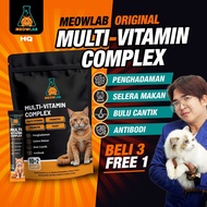 MEOWLAB Vitamin Kucing Multivitamin Cat Complex (1 pack 12 Sachet)