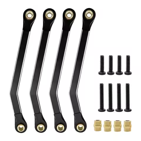 RC Car Metal Chassis Fixed Rod Fit For FMS 1/24 XQ FCX24 Upgrade & Modification Remote Control Car P