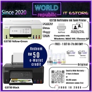 Canon PIXMA G3730 Wireless Printer - Print Scan Copy WiFi - CISS Refill GI-71 GI-71s GI71 MC-G04 MCG