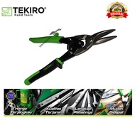 TEKIRO Aviation Snip Gunting Baja Ringan Gunting Seng Holo 10" Tekiro Type Lurus