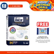 Pureen Inco Adult Diapers - Size M