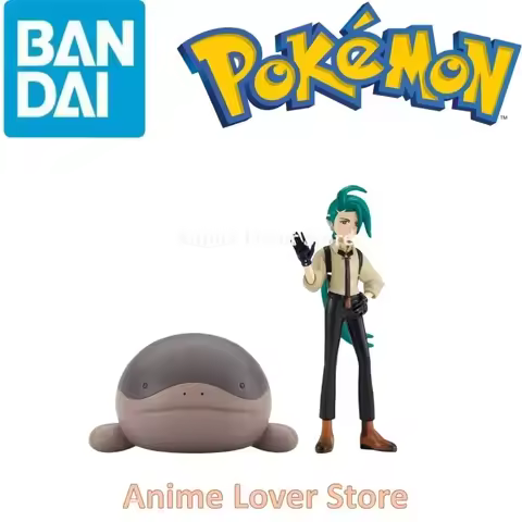 IN STOCK Bandai Original Scale World POKEMON Paldea Region Rika Clodsire Anime Action Figures Toys