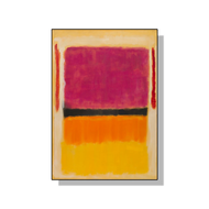Famous Mark Rothko Colorful Abstract Artwork Poster Canvas Painting Modern Wall Art For Gallery Livi