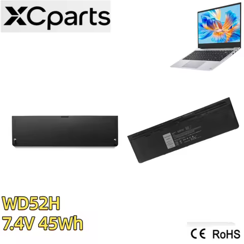 New WD52H Laptop Battery Notebook For DELL Latitude E7240 E7250 W57CV 0W57CV GVD76 VFV59 F3G33 451-B