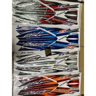 HONDA WAVE125 S Thailand Siam (4) Body Cover Set Stripe / STICKER BODY WAVE125 S Thailook BLUE RED G