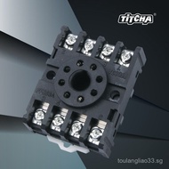 PF083A round8Foot Relay Socket MK2P1Small universal intermediate relay base 7OFH