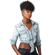 Sensationnel Curls Kinksandco Ponytails - The Show Stopper Instant Weavedrawstring Pony Updo for Nat