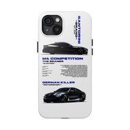 Hot-selling BMW M4 Car Model 2 in 1 Film Shell 16phone15Pro1311
