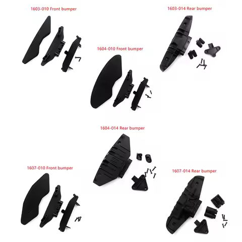 UD1601 UD1602 UD1603 UD1604 UD1607 RC Car Spare Parts Front Rear bumper 1603-010 1603-014 1604-010 1