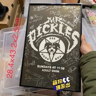 醃黃瓜先生 Mr.pickles 全劇組成員簽名海報 原版收