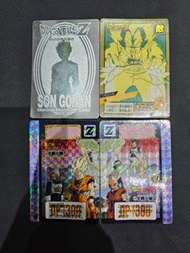 (數十年唔知價，自出合理價高者得) 90年代初"龍珠"閃卡(咭).銀卡(咭).白卡(咭)一批