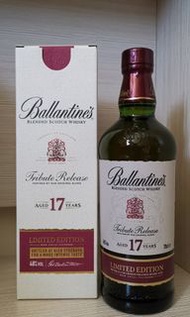 （日本版）Ballantine's Tribute Release Aged 17 Years 70cl 48%