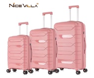 Vali Thời Trang NiceVilla Nhựa Dẻo PP Chống Va Đập Size 20inch & 24inch & 28inch [Mẫu Mới Giảm 50%]