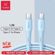 Xundd Cable For USB Type C Charger Cable Q2.4A USB Data Cable 1.2m