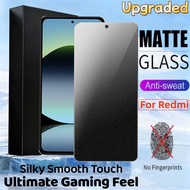 Upgrade Anti Fingerprint Clear Full-matte Tempered Glass For Redmi Note 14 14s 13 12 Turbo 4 3 12s 1