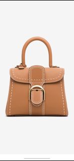 預定Delvaux Brillant Mini Surpique手袋 購自比利時