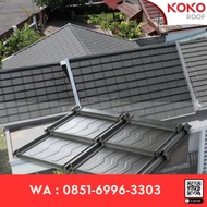 genteng metal pasir koko roof hitam Termurah
