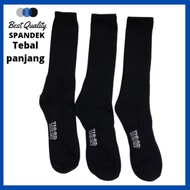 TNI.POLRI SOCKS. THICK LONG SOCKS. PDL SOCKS. THICK BLACK SOCKS. TNI SOCKS. POLICE SOCKS. TNI AD.AU.