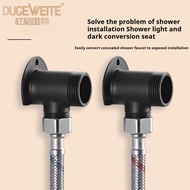 [Ready Stock] Shower Light to Dark Joint Thickened Converter Seat Dark to Light Accessories Surface 