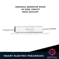 ORIGINAL ROHS RESISTOR 10 WATT 1K OHM RESISTOR CHALK 10WATT 1KOHM RESISTOR 1K R 10 W 10W 1KR RESISTO