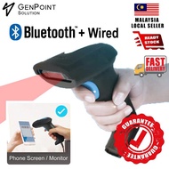 Wireless Barcode Scanner Bluetooth Barcode Scanner Highly Sensitive Chiteng CT3200 1D USB