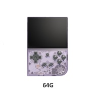 RG35XX คอนโซลเกมแบบพกพาแบบพกพาขนาดเล็กของแท้ AV ในตัว8000 + เกม Contra ของขวัญวันเกิด