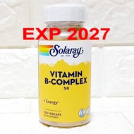 Solaray B Complex 50 100 Veg Caps Solaray Vitamin B Complex