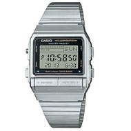 CASIO ORIGINAL DATA BANK SILVER STAINLESS STEEL DIGITAL UNISEX WATCH DB-380-1D