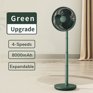 JISULIFE Table Fan Life7 Rechargeable Desk Fan 8000mAh Battery Extendable Portable USB Stand Fans Ty